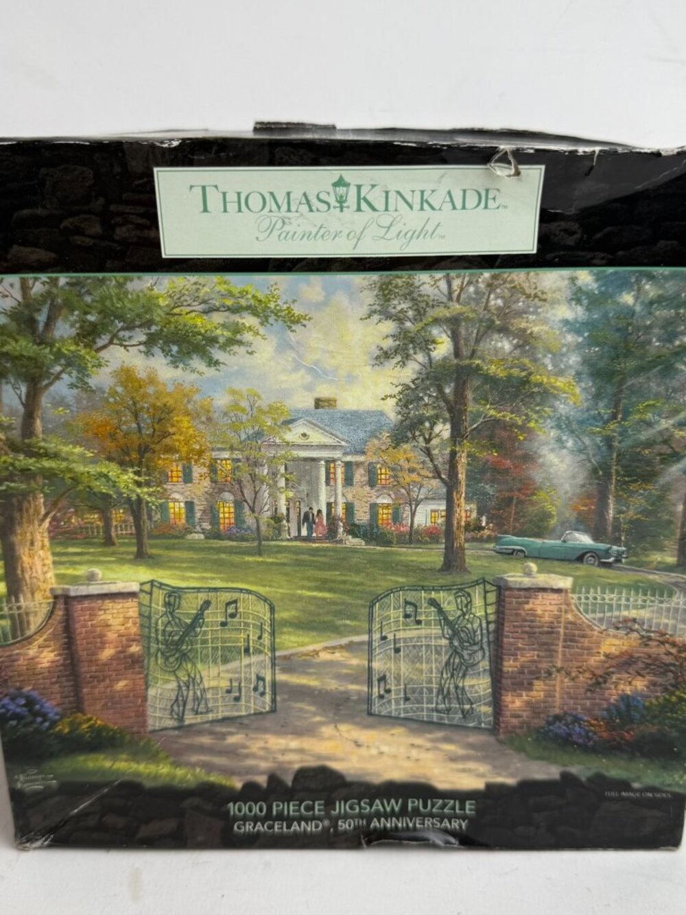 Thomas Kinkade Graceland 50th Anniversary 1000 Piece Jigsaw Puzzle Ceaco 2007